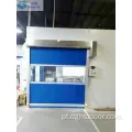 Alta velocidade PVC Clean Room Roller Shutter Porta